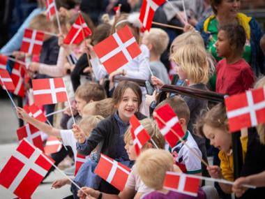 Dronningen på besøg